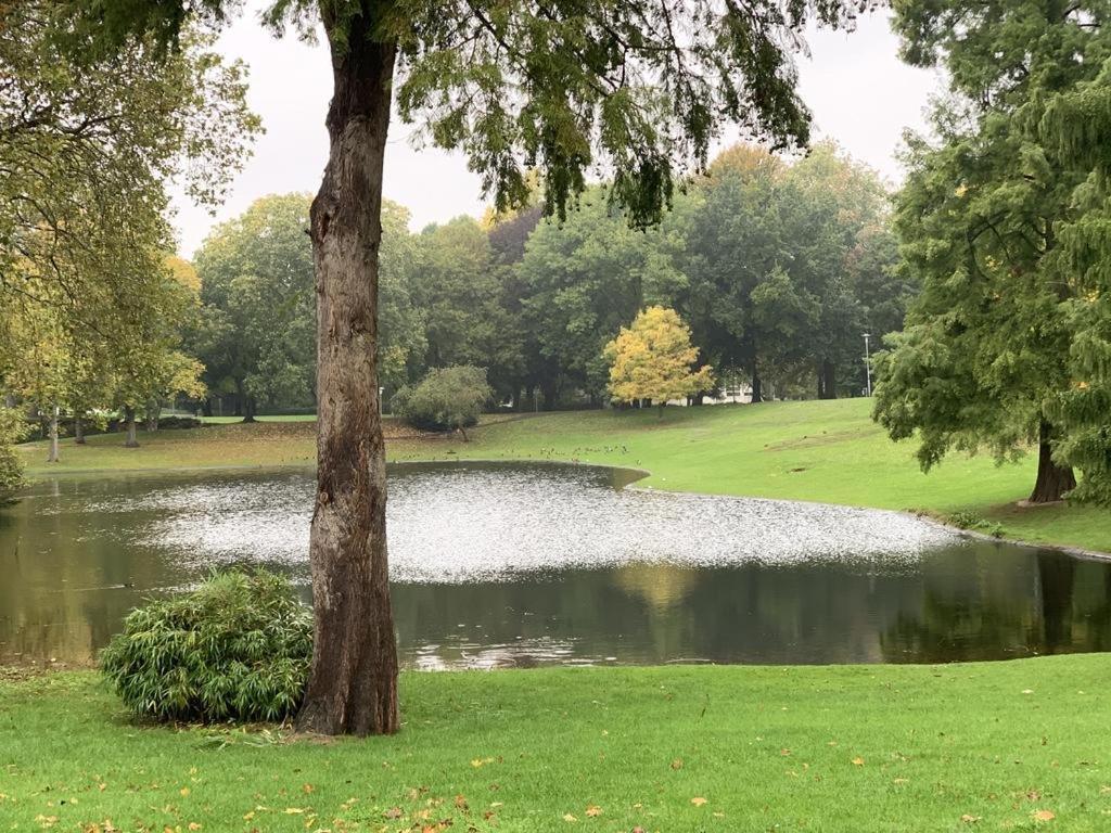 Moebliertes Wohnung Am Geroweiher Moenchengladbach Exterior foto